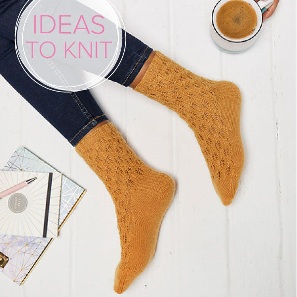 Firre Socks {knitting inspiration}