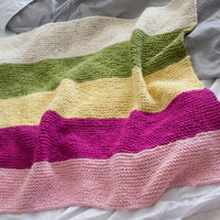 Big Bouncy Baby Blanket Yarn Kit