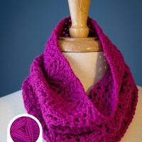 Angel Food Cake Cowl Yarn Kit