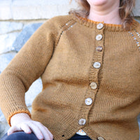 Pop Your Color Cardigan PDF Sweater Knitting Pattern