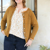 Pop Your Color Cardigan PDF Sweater Knitting Pattern