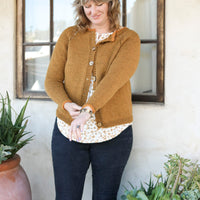 Pop Your Color Cardigan PDF Sweater Knitting Pattern