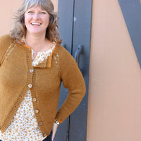 Pop Your Color Cardigan PDF Sweater Knitting Pattern