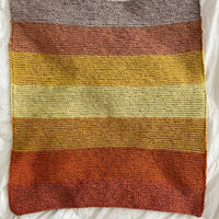 Softly Striped Baby Blanket Yarn Kit