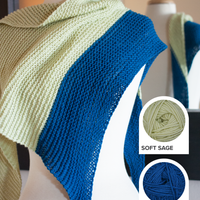 Mint Julep Shawl Yarn Kit