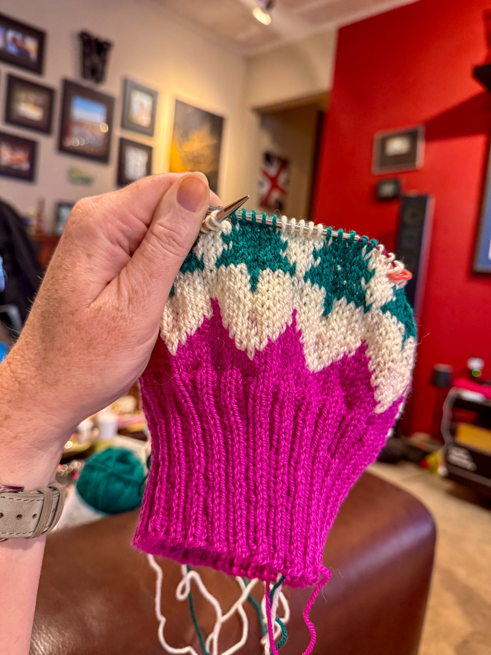 Christmas Tree Farm PDF Hat Knitting Pattern