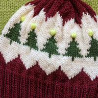 Christmas Tree Farm PDF Hat Knitting Pattern