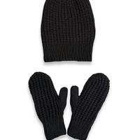 Roxana Reversible Beanie, Scarf, and Mitts FREE PDF Knitting Pattern