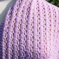 Sweet Jasmine Shawl PDF Summer Scarf Knitting Pattern