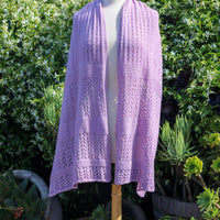 Sweet Jasmine Shawl PDF Summer Scarf Knitting Pattern