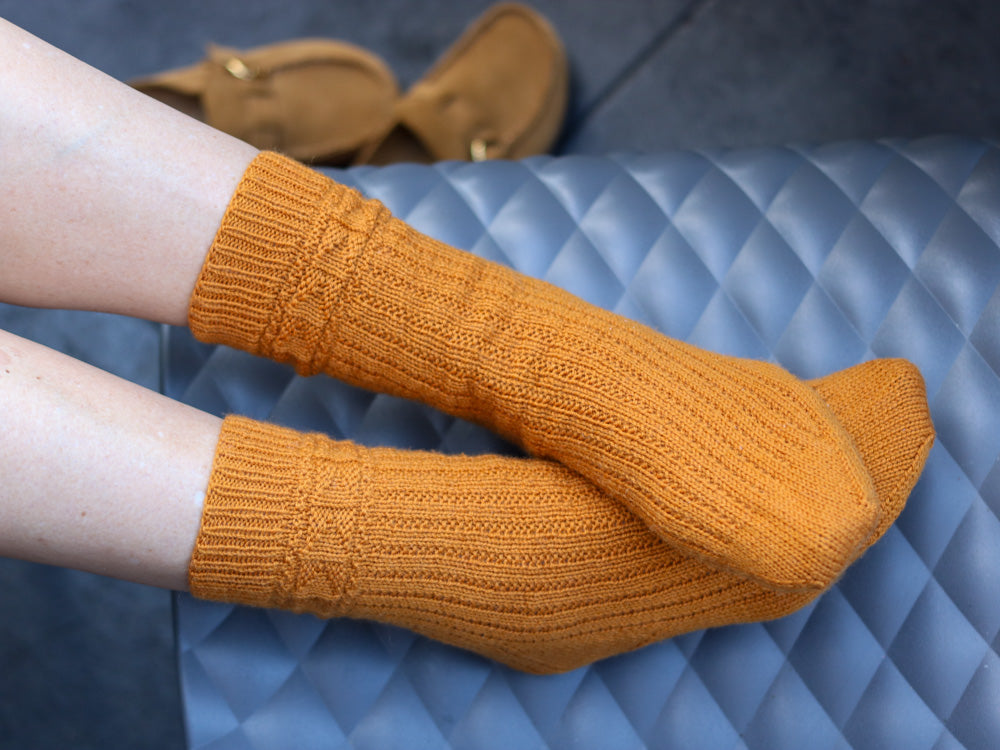 Semaphore Socks PDF Knitting Pattern