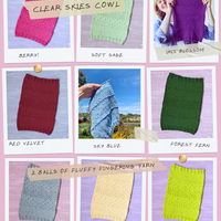 Clear Skies Cowl FREE Knitting Pattern