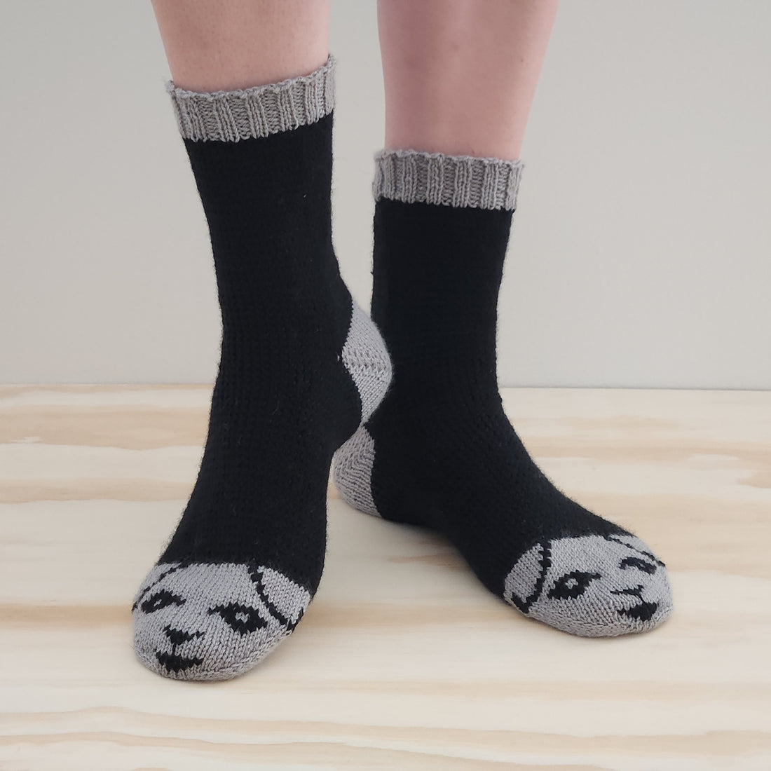 Ewe + Me Socks with Sheep Faces Yarn Kit