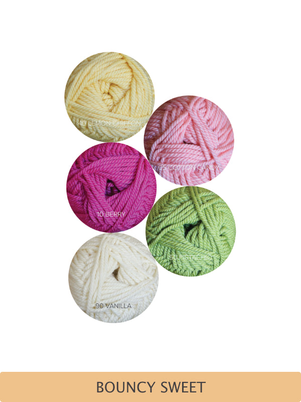 Big Bouncy Baby Blanket Yarn Kit