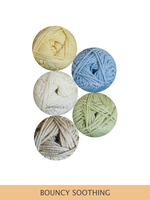 Big Bouncy Baby Blanket Yarn Kit