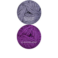Easy Twisted Rib Beanie Yarn Knitting Kit