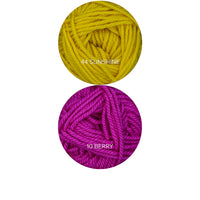 Easy Twisted Rib Beanie Yarn Knitting Kit