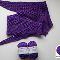 Elevensies Shawl Sport Weight Yarn Kit