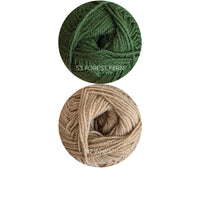 Ewe + Me Socks with Sheep Faces Yarn Kit