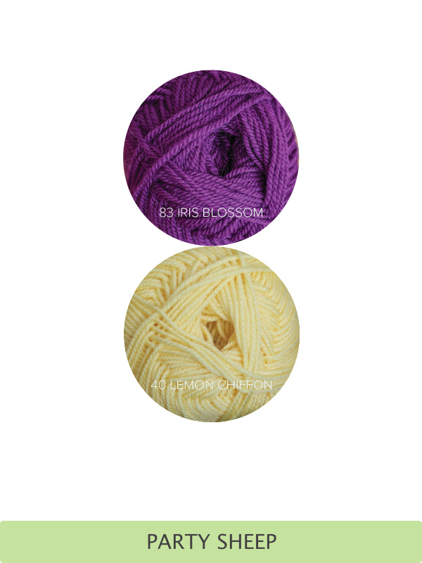 Ewe + Me Socks with Sheep Faces Yarn Kit