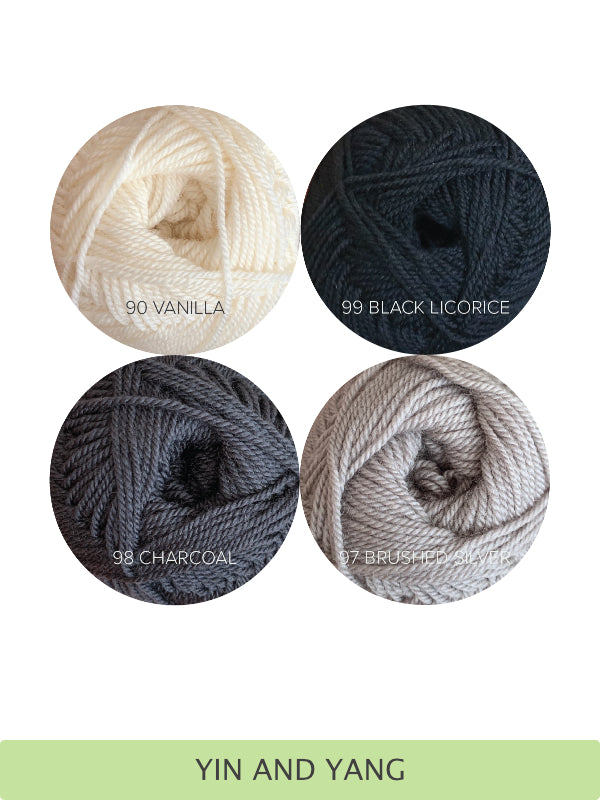 Ewe + Me Socks with Sheep Faces Yarn Kit