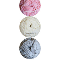 Little Coffee Bean Bulky Baby Cardigan Yarn Kit
