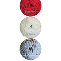Little Coffee Bean Bulky Baby Cardigan Yarn Kit