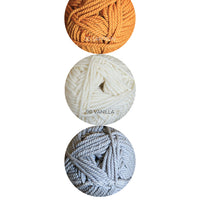 Little Coffee Bean Bulky Baby Cardigan Yarn Kit
