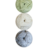 Little Coffee Bean Bulky Baby Cardigan Yarn Kit