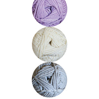 Little Coffee Bean Bulky Baby Cardigan Yarn Kit