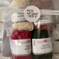 Me and The Tree Stocking Cap and Ornament Yarn Kit SoCal Fiber Fair