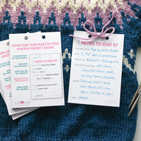 Notes To Knit By Knitting Notepads