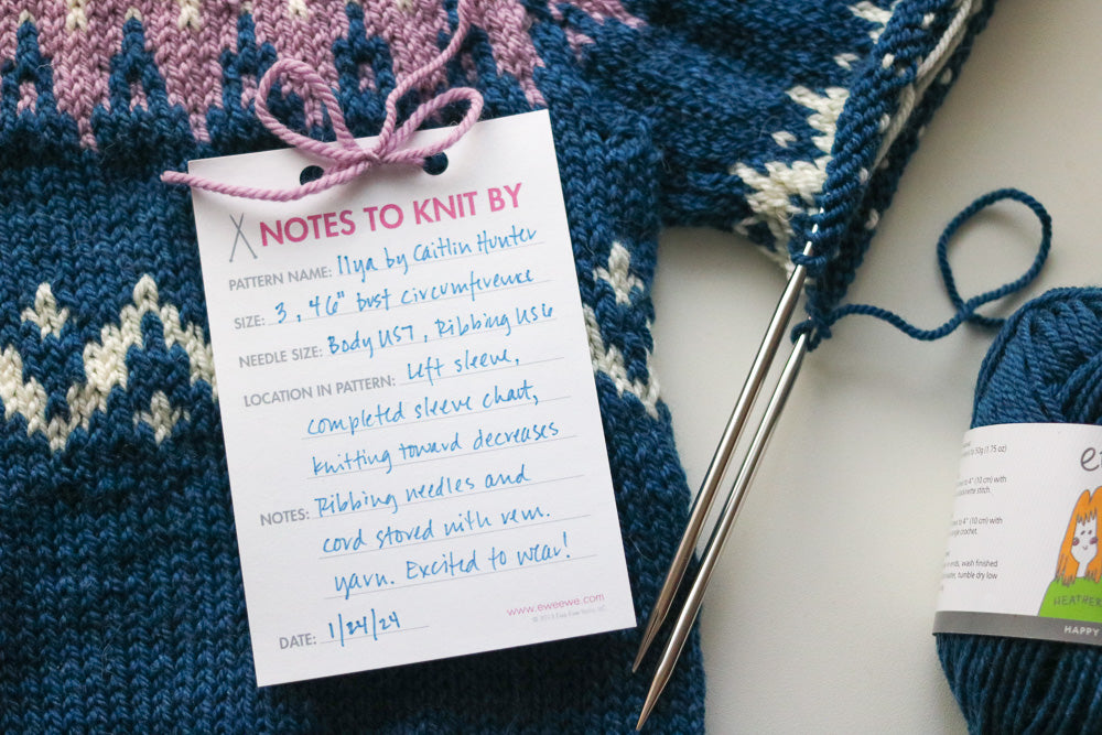 Notes To Knit By Knitting Notepads