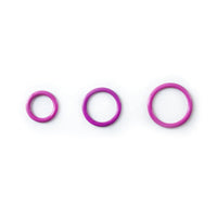 Colorful Circle Stitch Markers for Knitting Projects