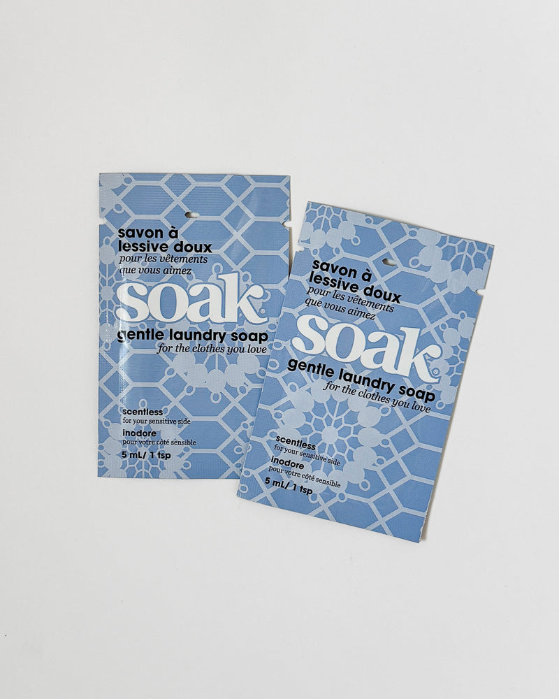 Soak Wash Gentle Laundry Soap Packets