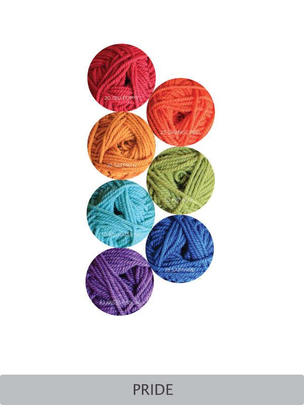Softly Striped Baby Blanket Yarn Kit
