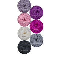 Softly Striped Baby Blanket Yarn Kit