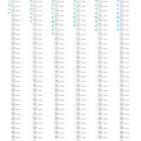 Temperature Blanket Planner FREE Printable Guide and Tracker Pages