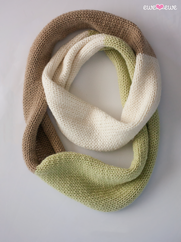 Compatto Cowl FREE Infinity Scarf PDF Knitting Pattern