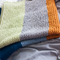 Big Bouncy Baby Blanket FREE PDF Knitting Pattern