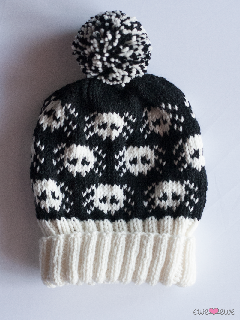 Ghosts + Widows Halloween Hats PDF Spiders and Ghouls Beanies Knitting Pattern