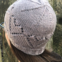 Ewe Heart Hat FREE Lace Hat PDF Knitting Pattern