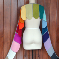 Rainbows and Unicorns Wrap PDF Knitting Pattern