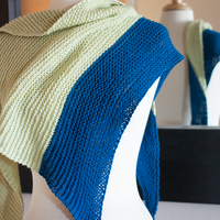 Mint Julep Shawl PDF Knitting Pattern