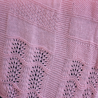 Pink Sky Dreams PDF Baby Blanket Knitting Pattern