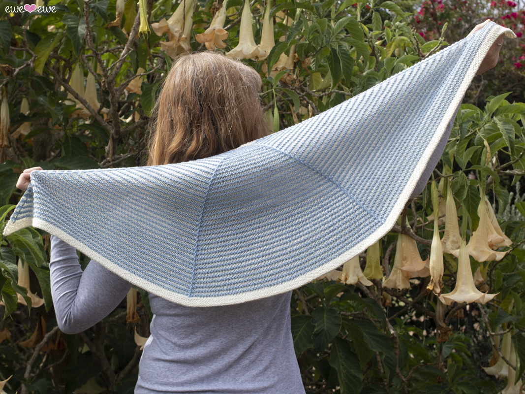 Softly Spoken PDF Shawl Knitting Pattern