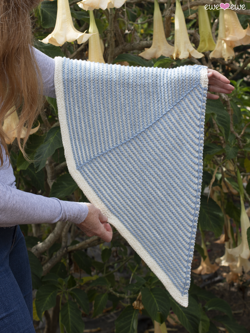 Softly Spoken PDF Shawl Knitting Pattern