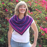 Summer Berries PDF Shawl Knitting Pattern