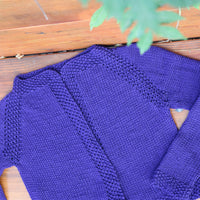 Pop Top Cardigan PDF Sweater Knitting Pattern