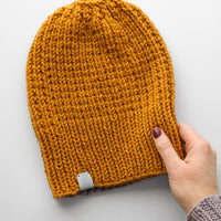 Roxana Reversible Beanie FREE Hat PDF Knitting Pattern